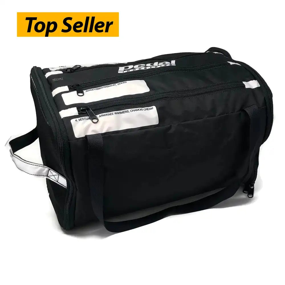 cycling gear bag Pedal Industries RaceDay Cycling Gear Bag: Unmatched Functionality and Durability
