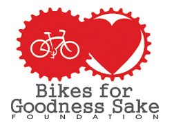 Bikes for Goodness Sake is a charity with a mission to share to Goodness of Bicycles with underprivileged children.