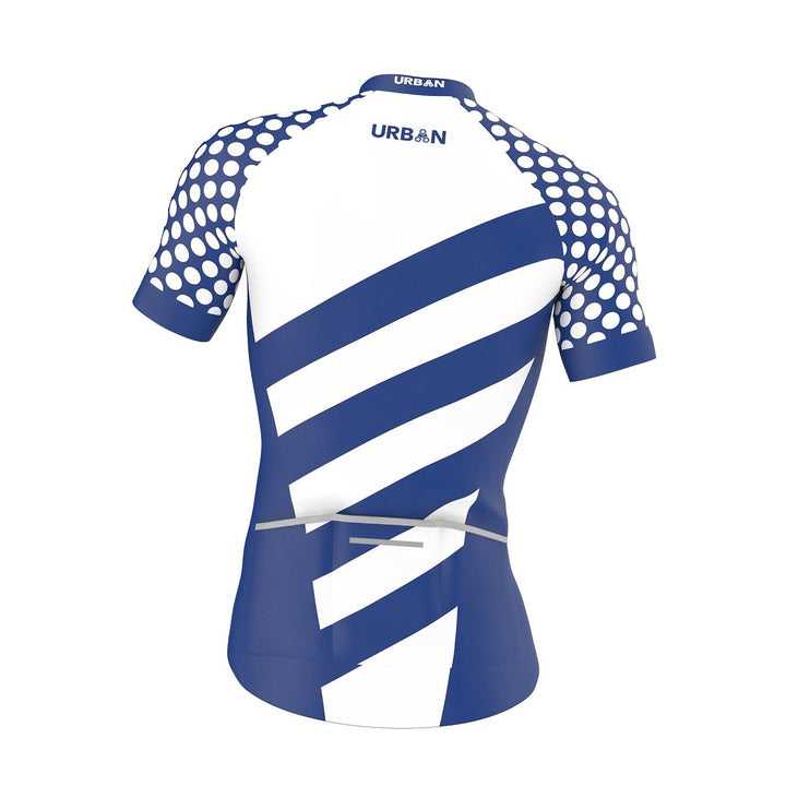 Urban Cycling Men's Elite Royal Cycling Short Sleeve Jerseys / Bib Shorts