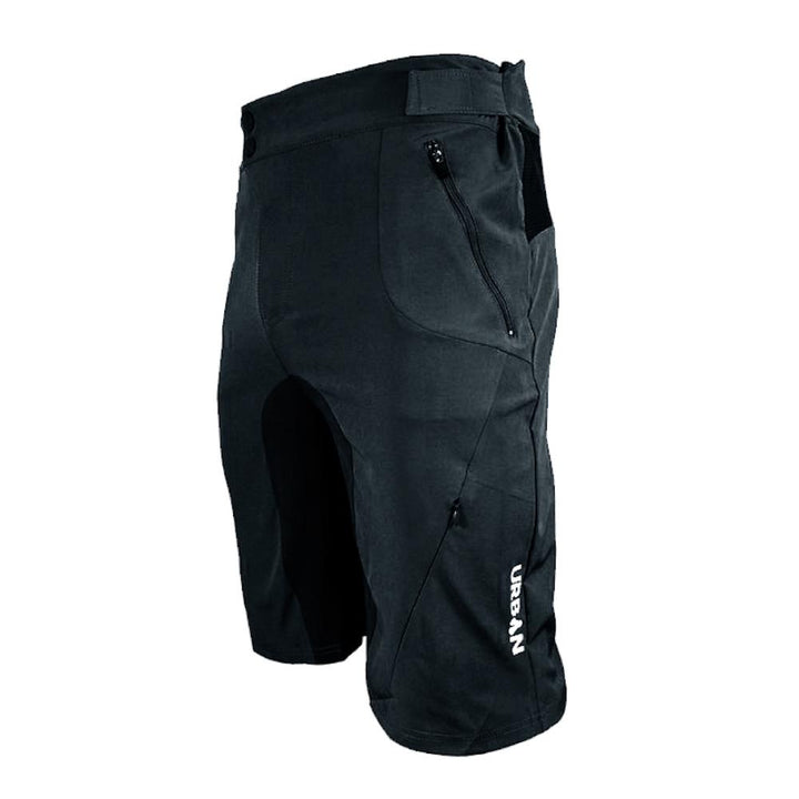Urban Cycling Men's Gravel Grinder Cyclocross / MTB Shorts - Flex Soft Shell Shorts with Zip Pockets and Vents