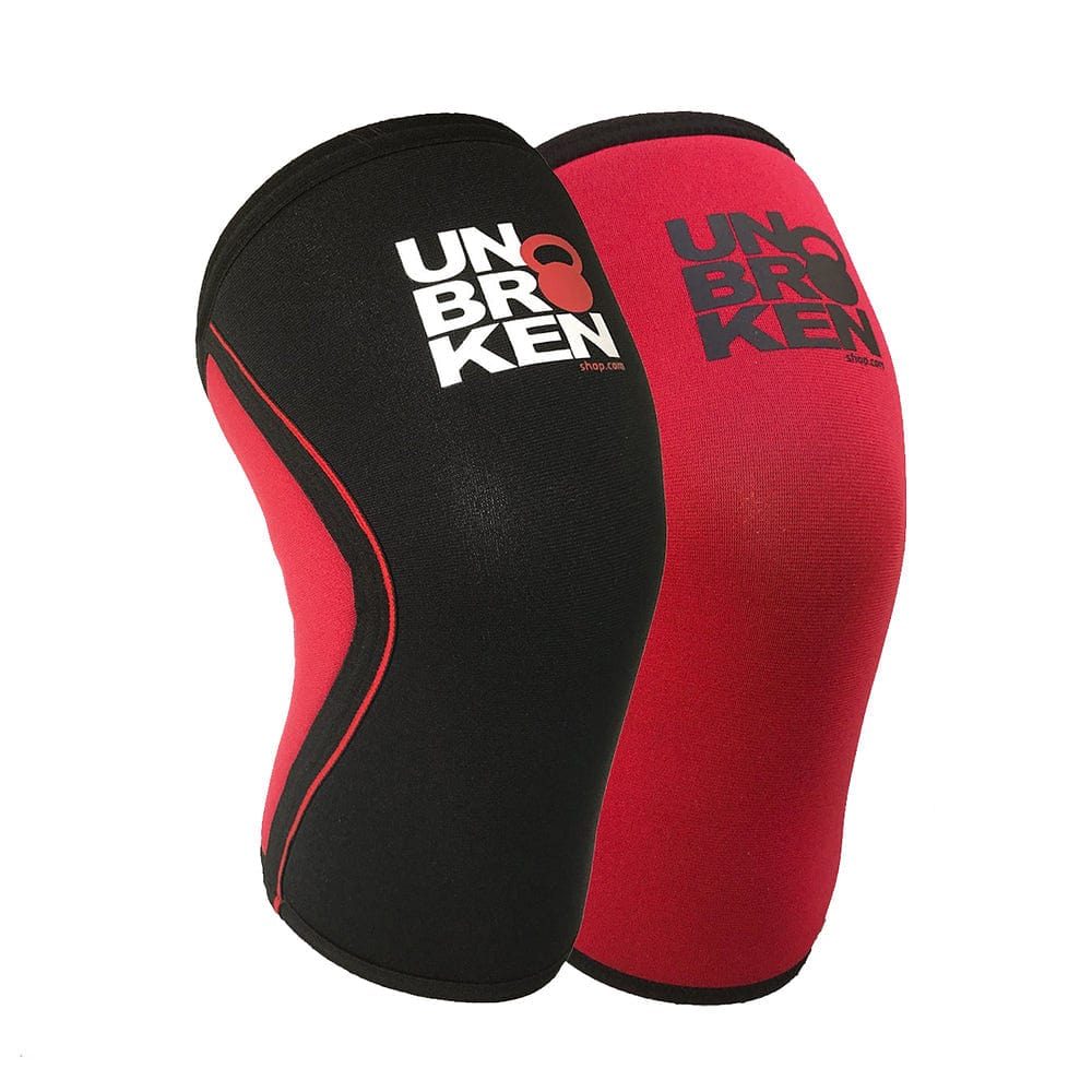UNBROKEN Reversible Knee Sleeves Red – RedMonkey Sports