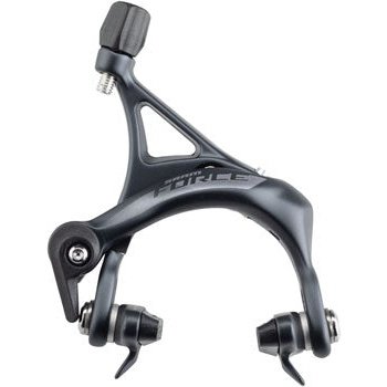 sram force axs front road brake caliper with 16mm nut,