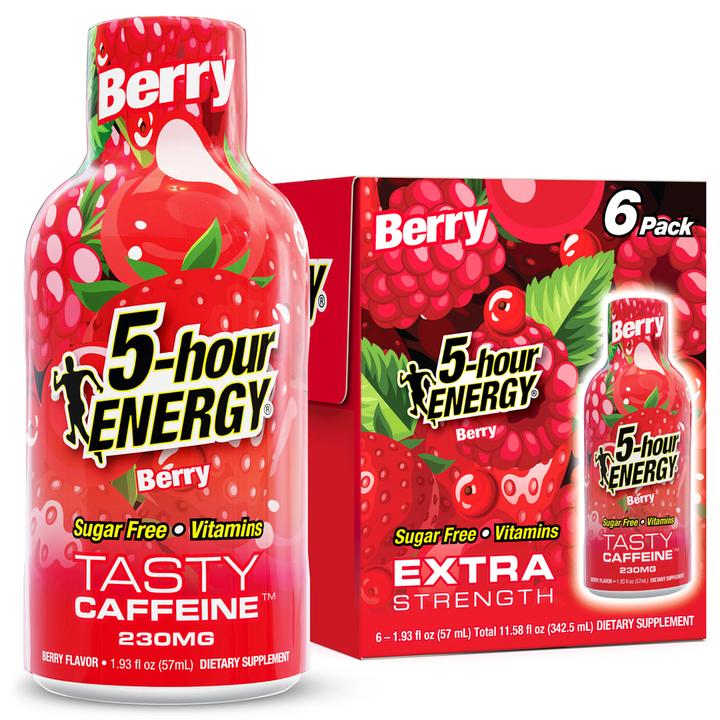 5-hour Energy Berry Flavor Extra Strength 5-hour ENERGY Shots
