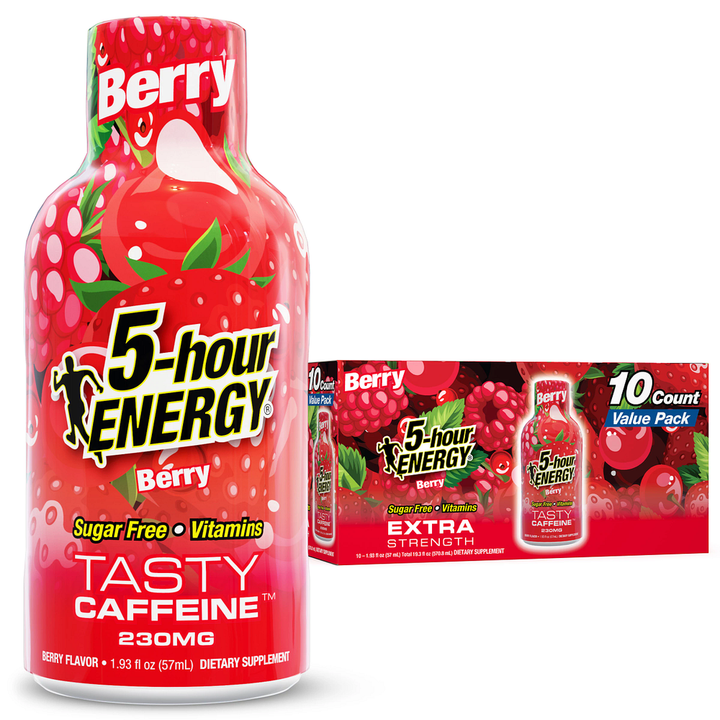 5-hour Energy Berry Flavor Extra Strength 5-hour ENERGY Shots
