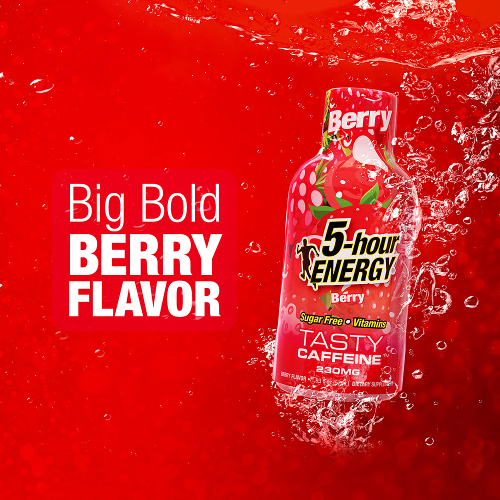 5-hour Energy Berry Flavor Extra Strength 5-hour ENERGY Shots