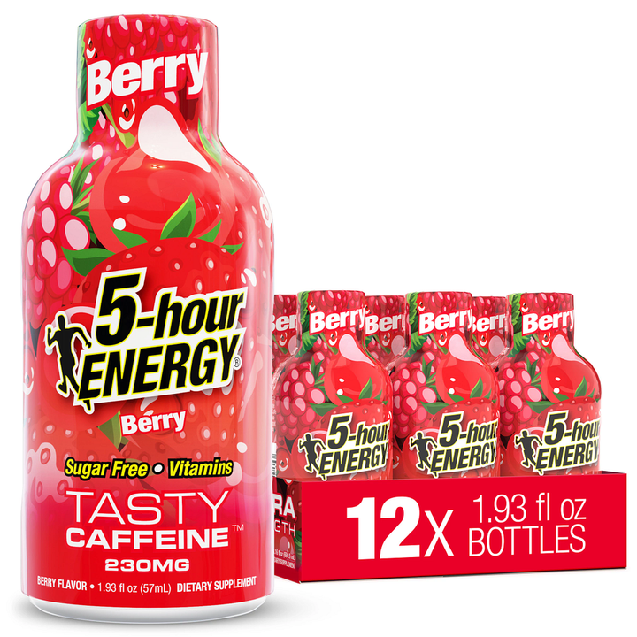 5-hour Energy Berry Flavor Extra Strength 5-hour ENERGY Shots