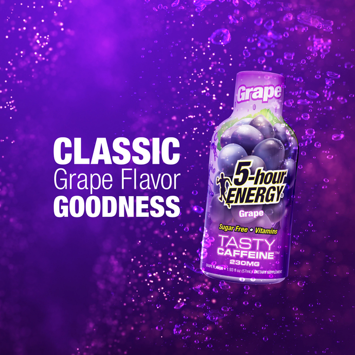 5-hour Energy Grape Flavor Extra Strength 5-hour ENERGY Shots