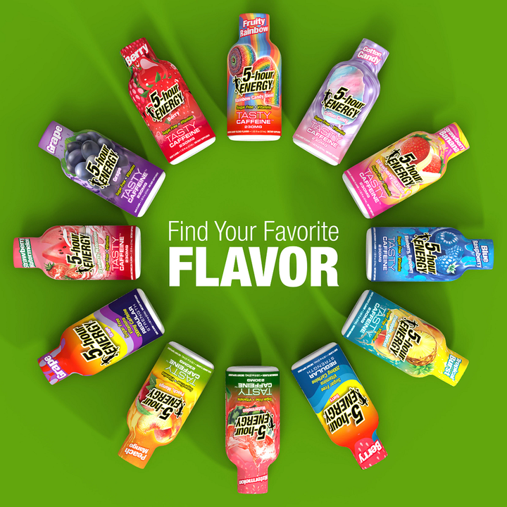 5-hour Energy Sour Apple Flavor Extra Strength 5-hour ENERGY Shots