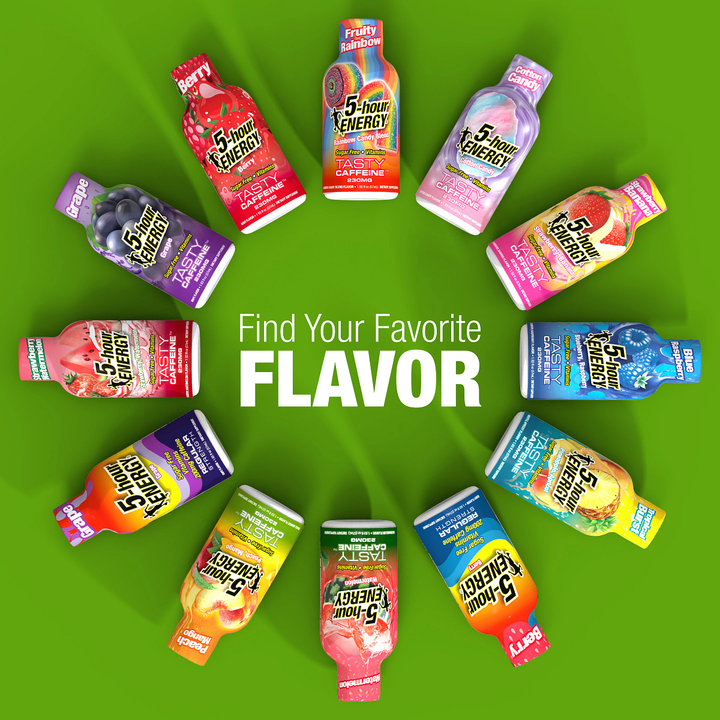 5-hour Energy Sour Apple Flavor Extra Strength 5-hour ENERGY Shots