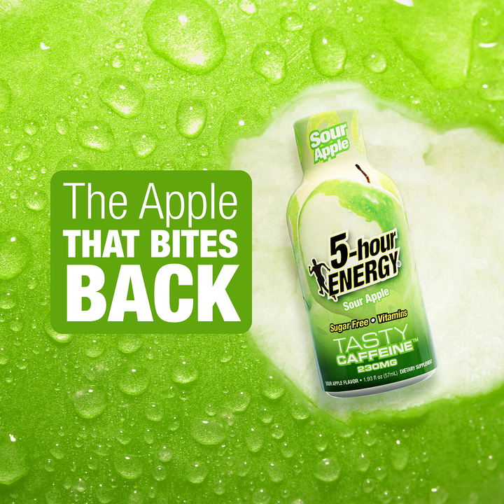 5-hour Energy Sour Apple Flavor Extra Strength 5-hour ENERGY Shots