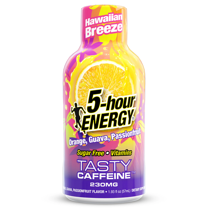 5-hour Energy Hawaiian Breeze Flavor Extra Strength 5-hour ENERGY Shots
