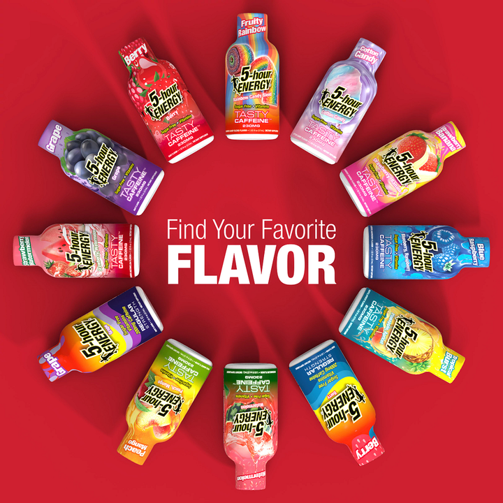 5-hour Energy Strawberry Watermelon Flavor Extra Strength 5-hour ENERGY Shots