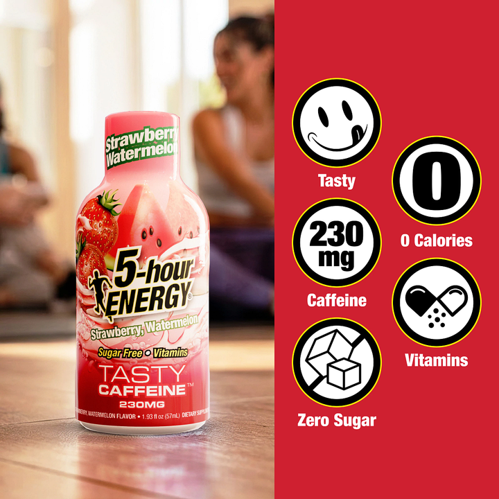 5-hour Energy Strawberry Watermelon Flavor Extra Strength 5-hour ENERGY Shots