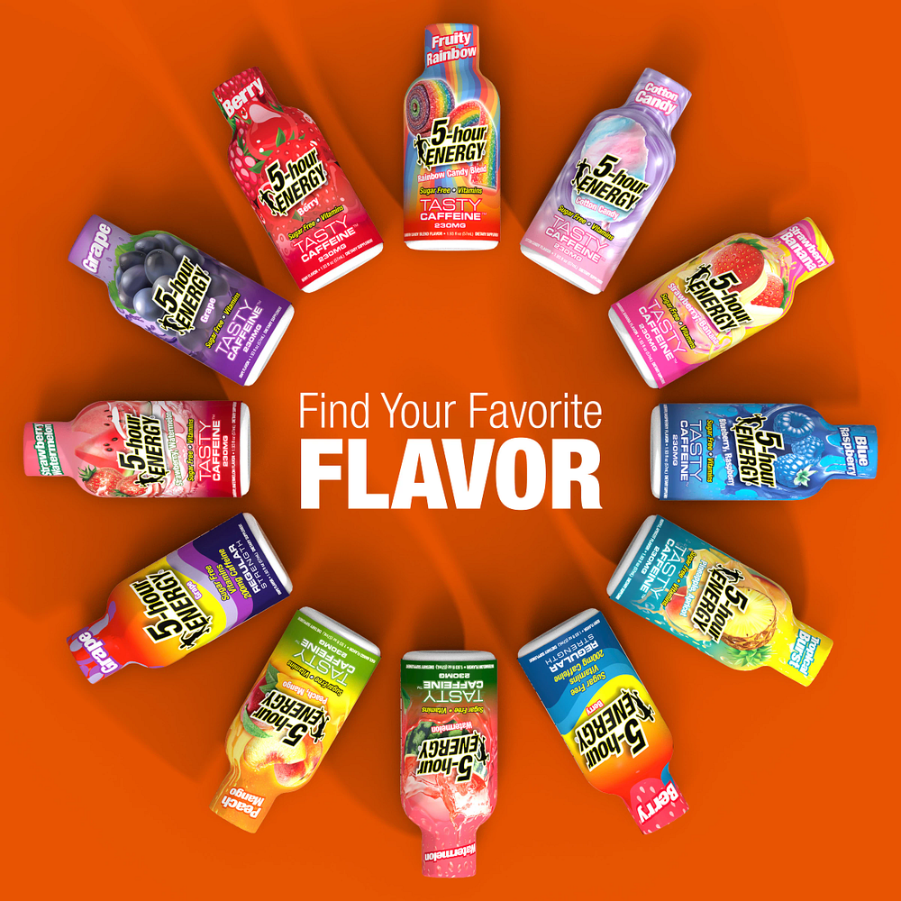 5-hour Energy Peach Mango Flavor Extra Strength 5-hour ENERGY Shots