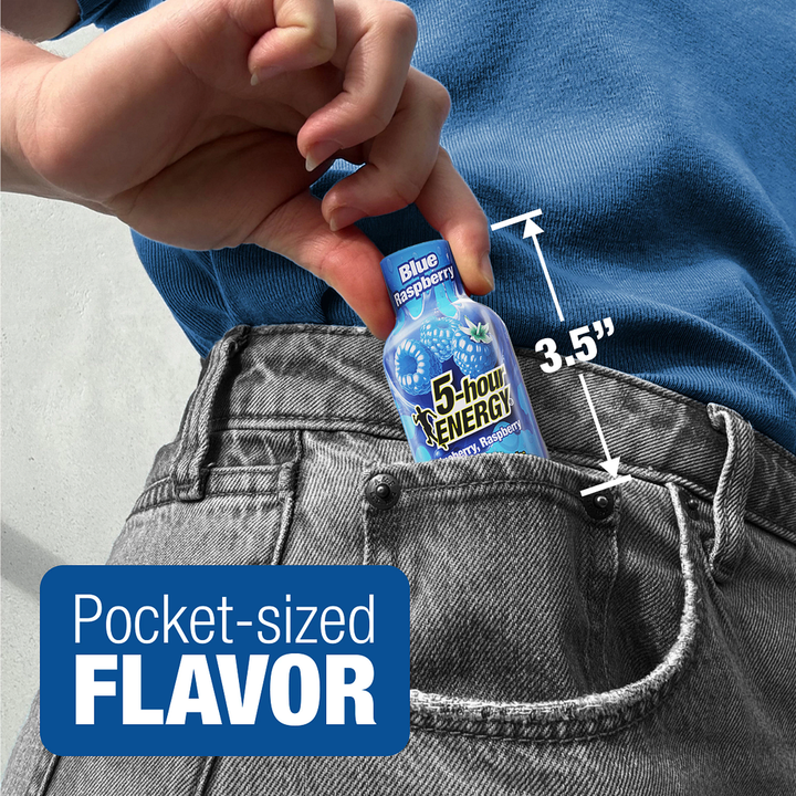 Blue Raspberry Flavor Extra Strength 5-hour ENERGY Shots