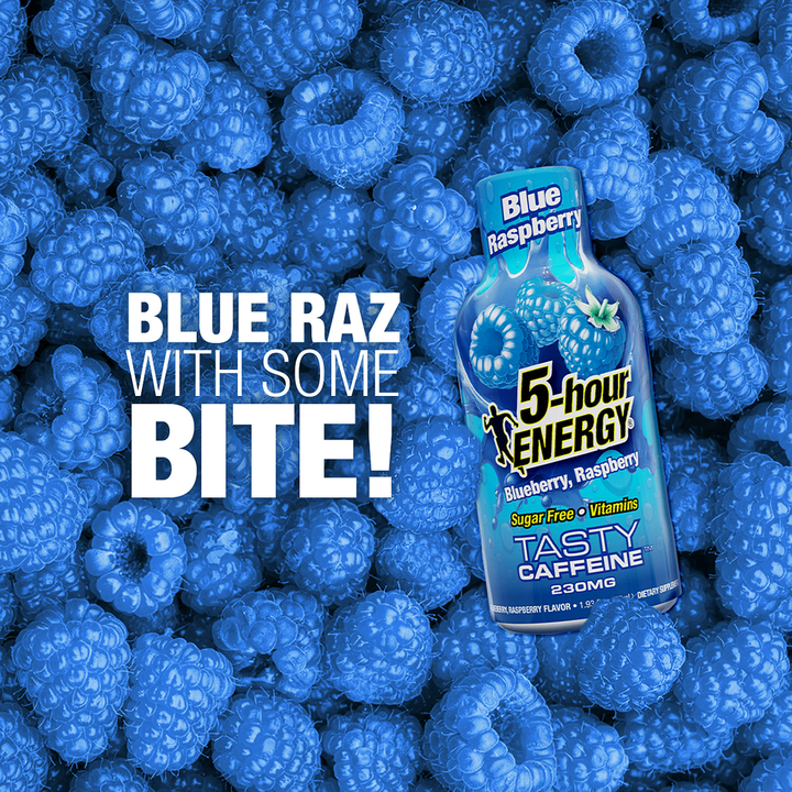 Blue Raspberry Flavor Extra Strength 5-hour ENERGY Shots