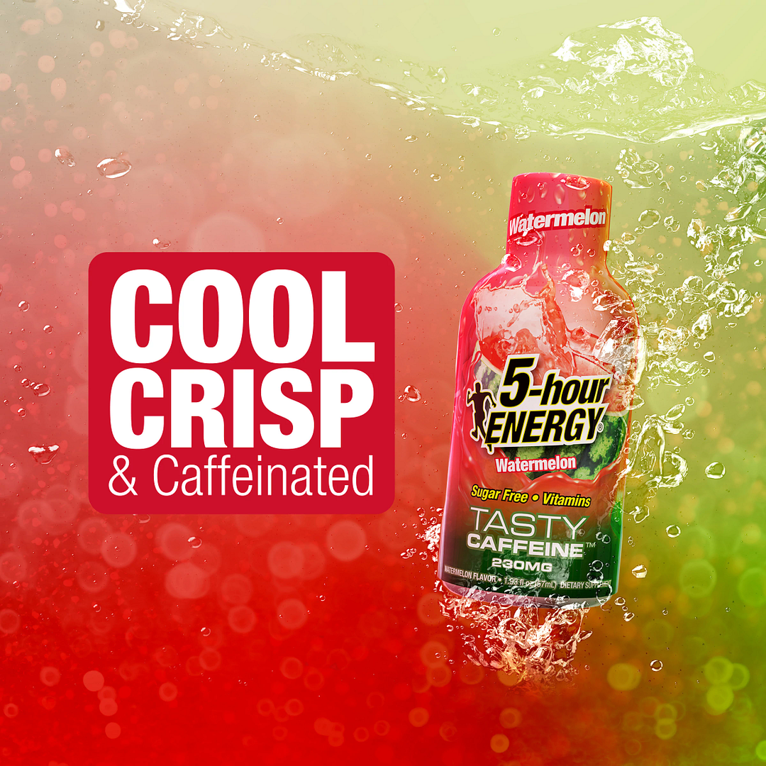 5-hour Energy Watermelon Flavor Extra Strength 5-hour ENERGY Shots