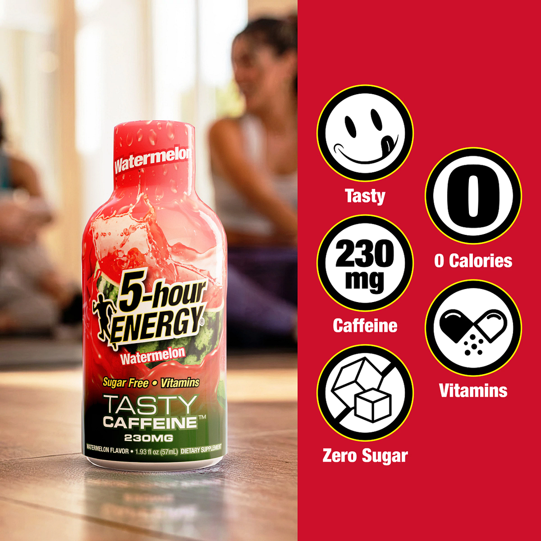 5-hour Energy Watermelon Flavor Extra Strength 5-hour ENERGY Shots