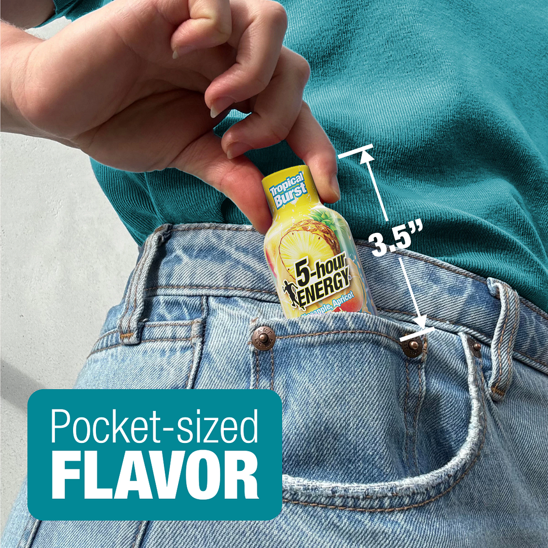 5-hour Energy Tropical Burst Flavor Extra Strength 5-hour ENERGY Shots
