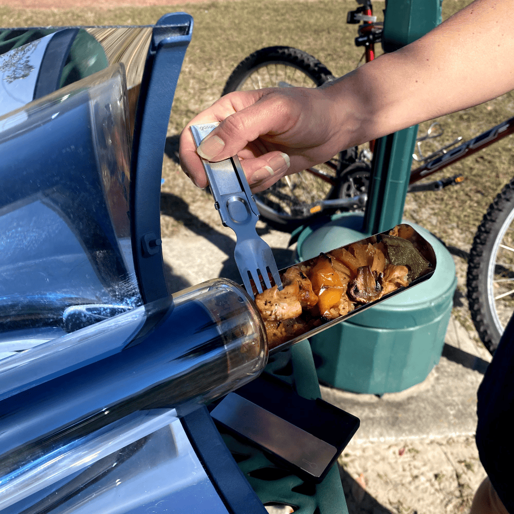 Solar Cooking Oven Kit for Camping and Travel