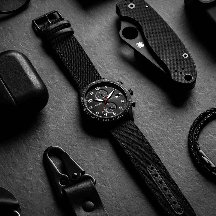 Vincero Collective The Altitude - Matte Black/Red