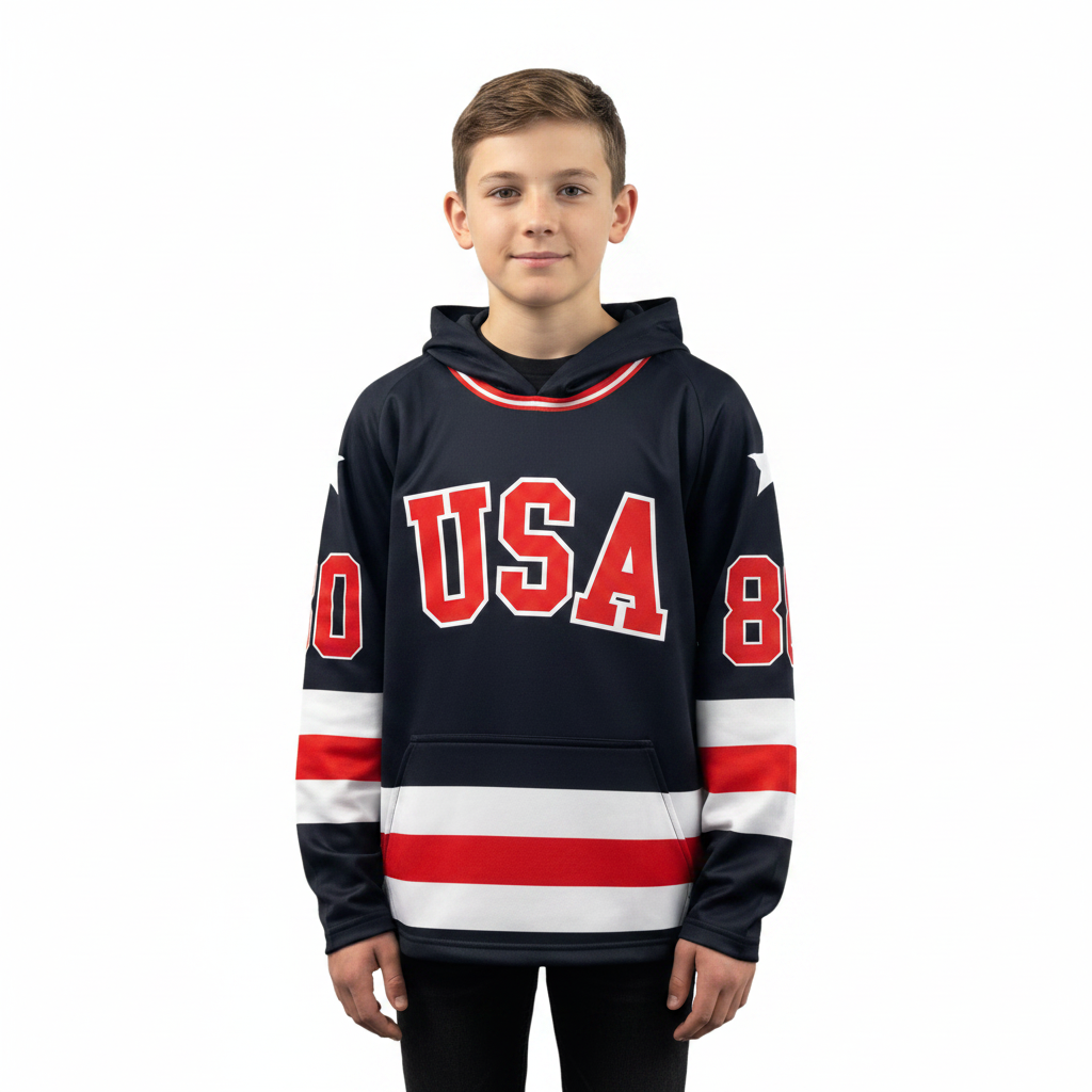 1980 Miracle on Ice hoodie for hockey fans