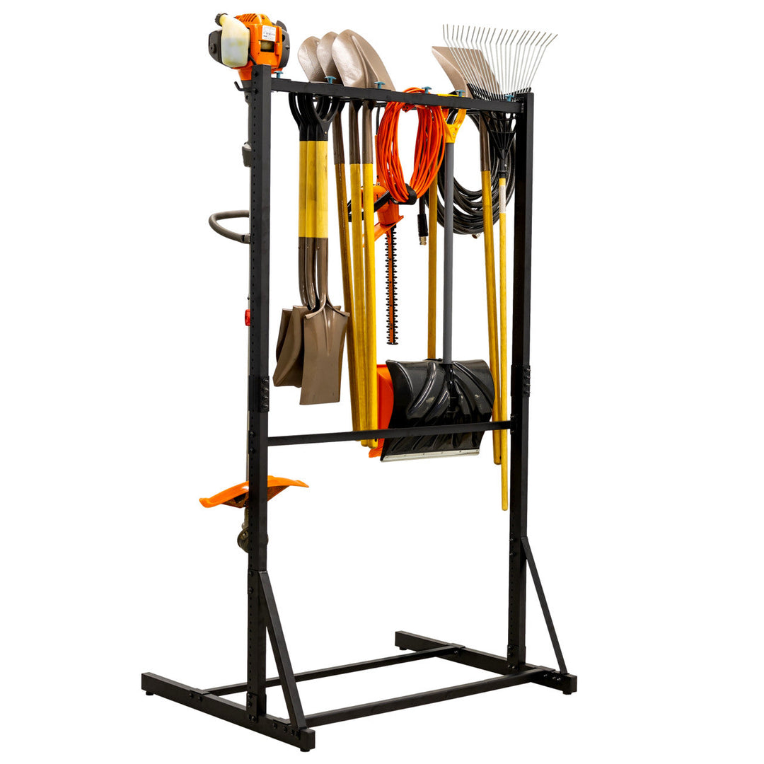 Freestanding G-Tool Storage Rack for Tools