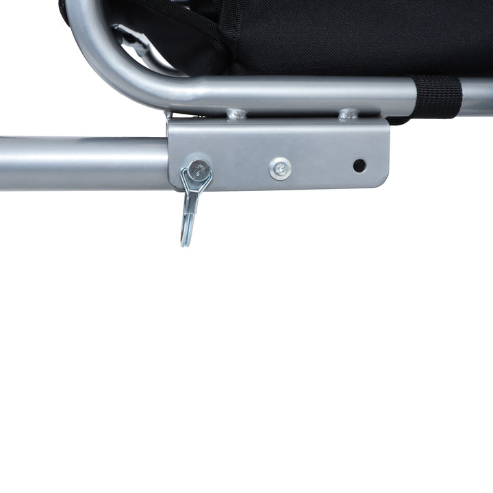 Large Folding Bike Trailer for Dogs – 66LB Capacity All-Terrain Pet Carrier