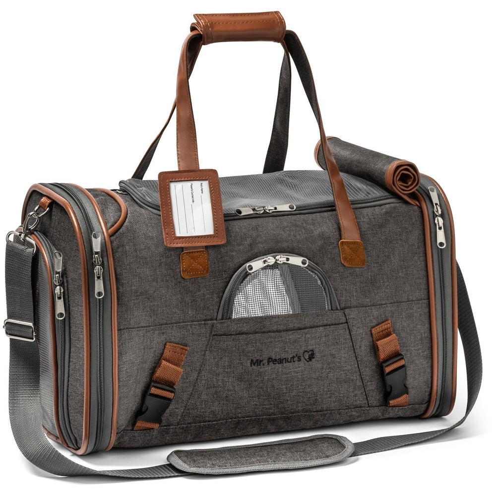 Mr. Peanut's Gold Series Standard Size Airline Compliant Pet Carrier