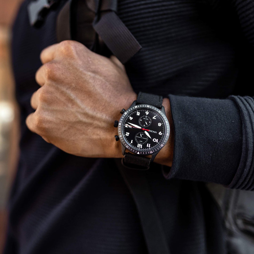 Vincero Collective The Altitude - Matte Black/Red