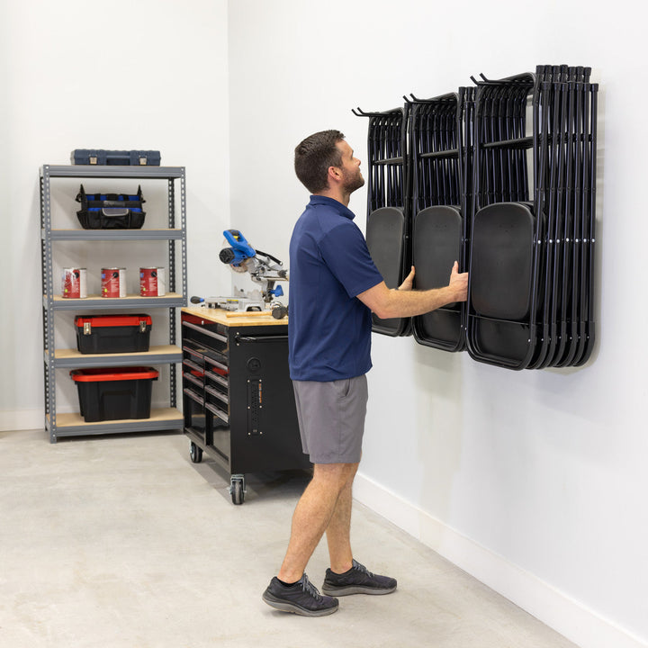 G-Chair Adjustable Wall Chair Storage System