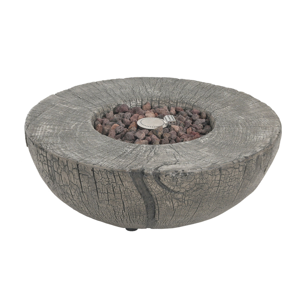 Patio MGO Propane Fire Pit with 30,000 BTU Heat