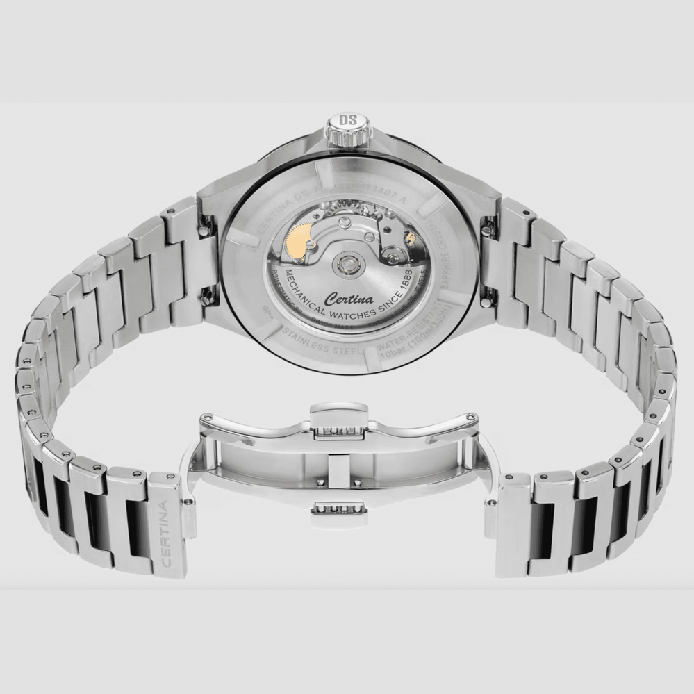 DS-7 Powermatic 80 Watch with Black Dial