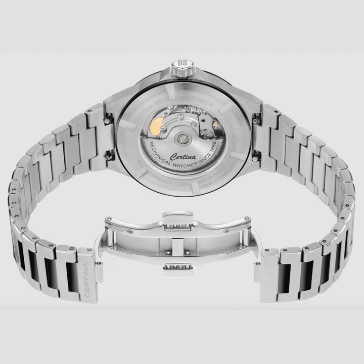 DS-7 Powermatic 80 Watch with Black Dial
