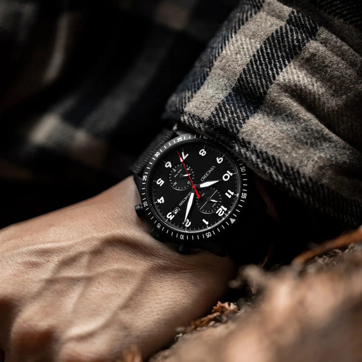 Vincero Collective The Altitude - Matte Black/Red