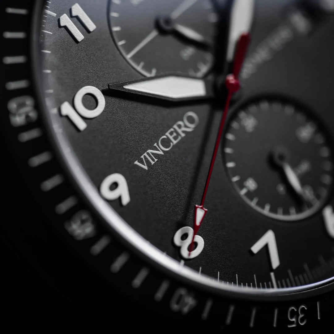 Vincero Collective The Altitude - Matte Black/Red