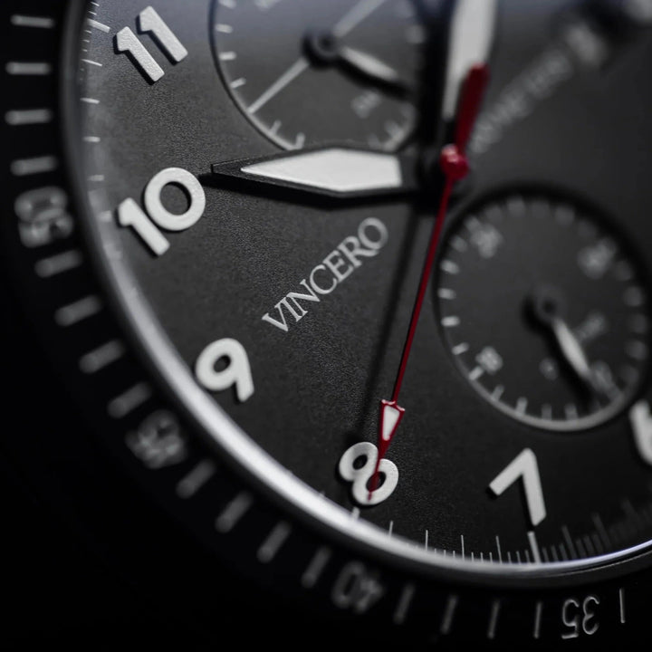 Vincero Collective The Altitude - Matte Black/Red