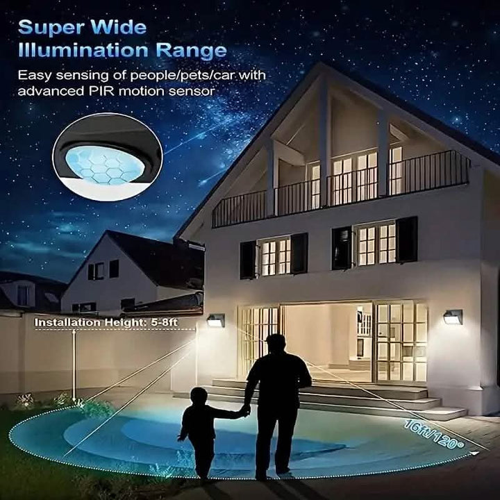 118 LED Solar Security Outdoor Lights for Enhanced Safety