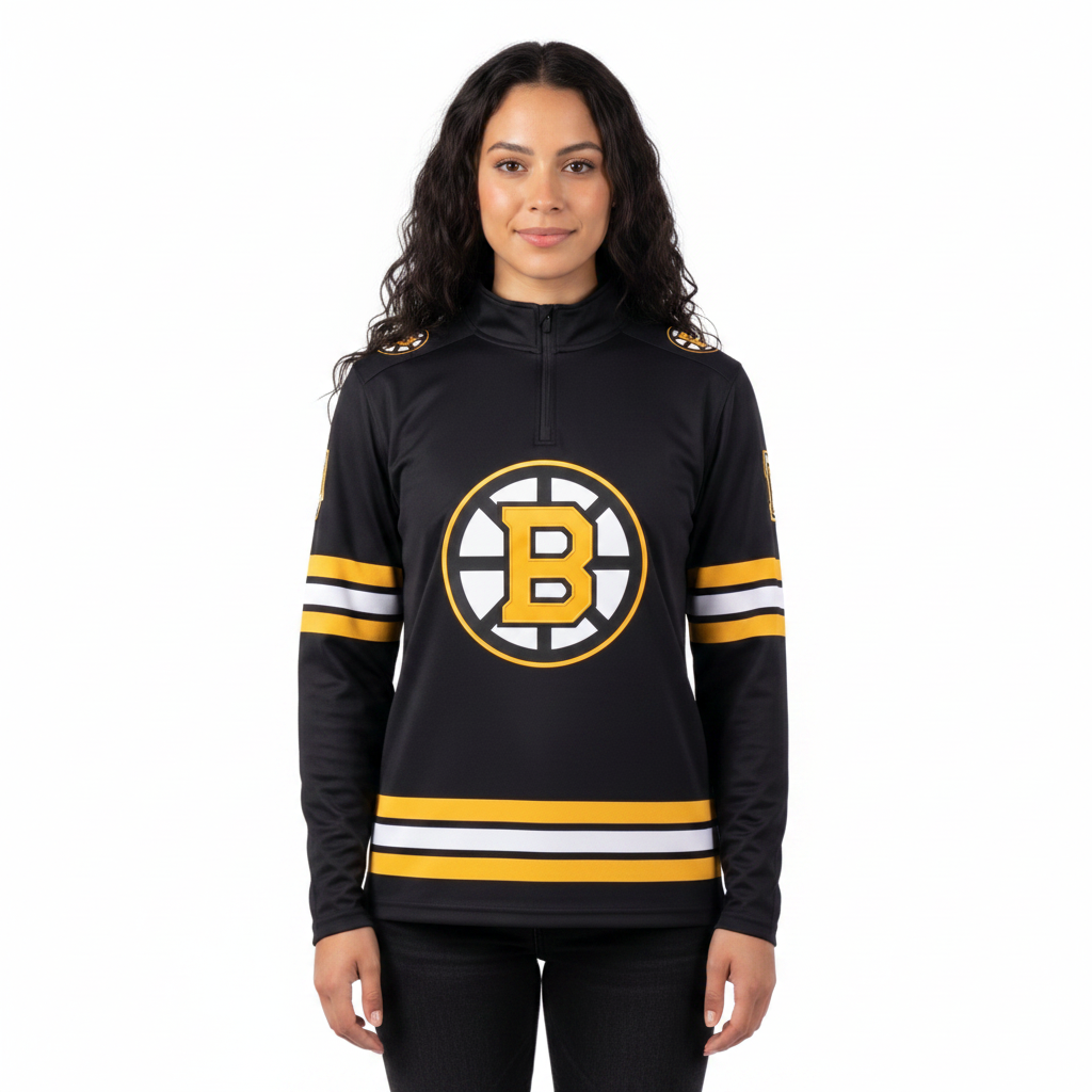 Providence Bruins Performance 1/4 Zip Jersey for Fans