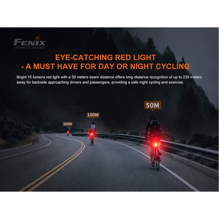 Fenix BC05R V2.0 Rechargeable Bicycle Tail Light