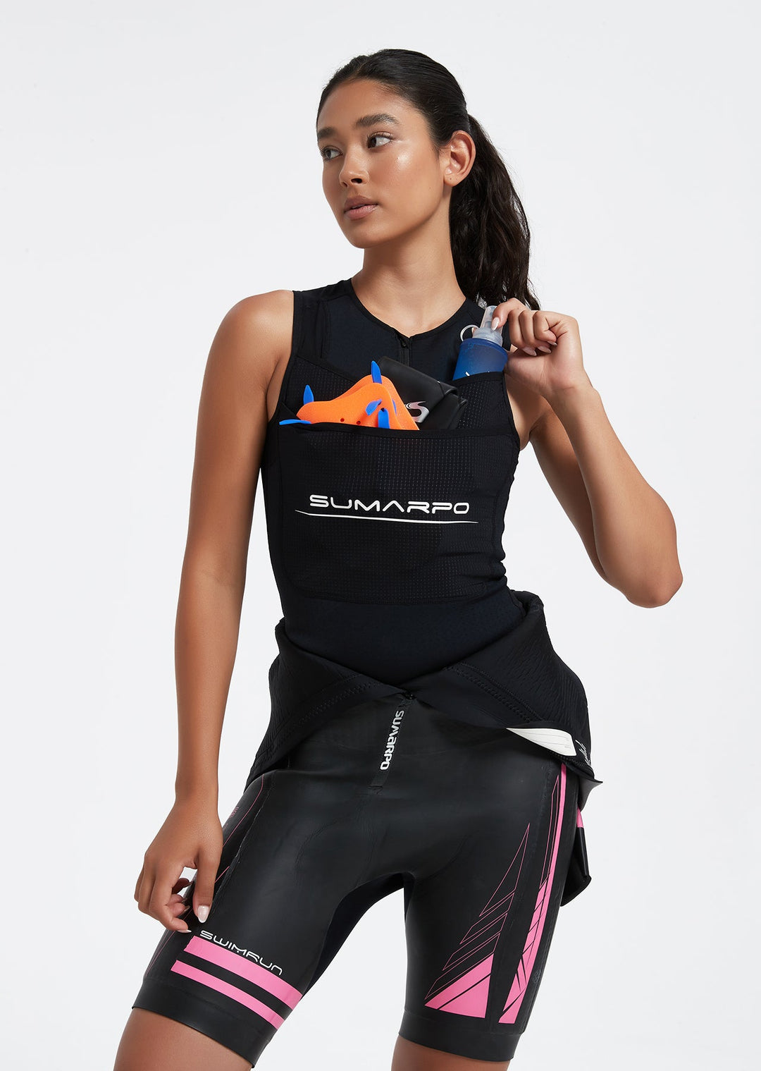 SUMARPO Quokka Women's Thermal Half-Zip Swimrun Vest