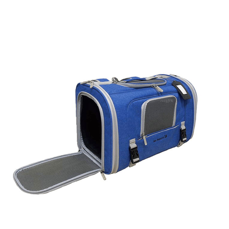 Mr. Peanut's Monterey Series Airline Compliant Horizontal Backpack Pet Carrier