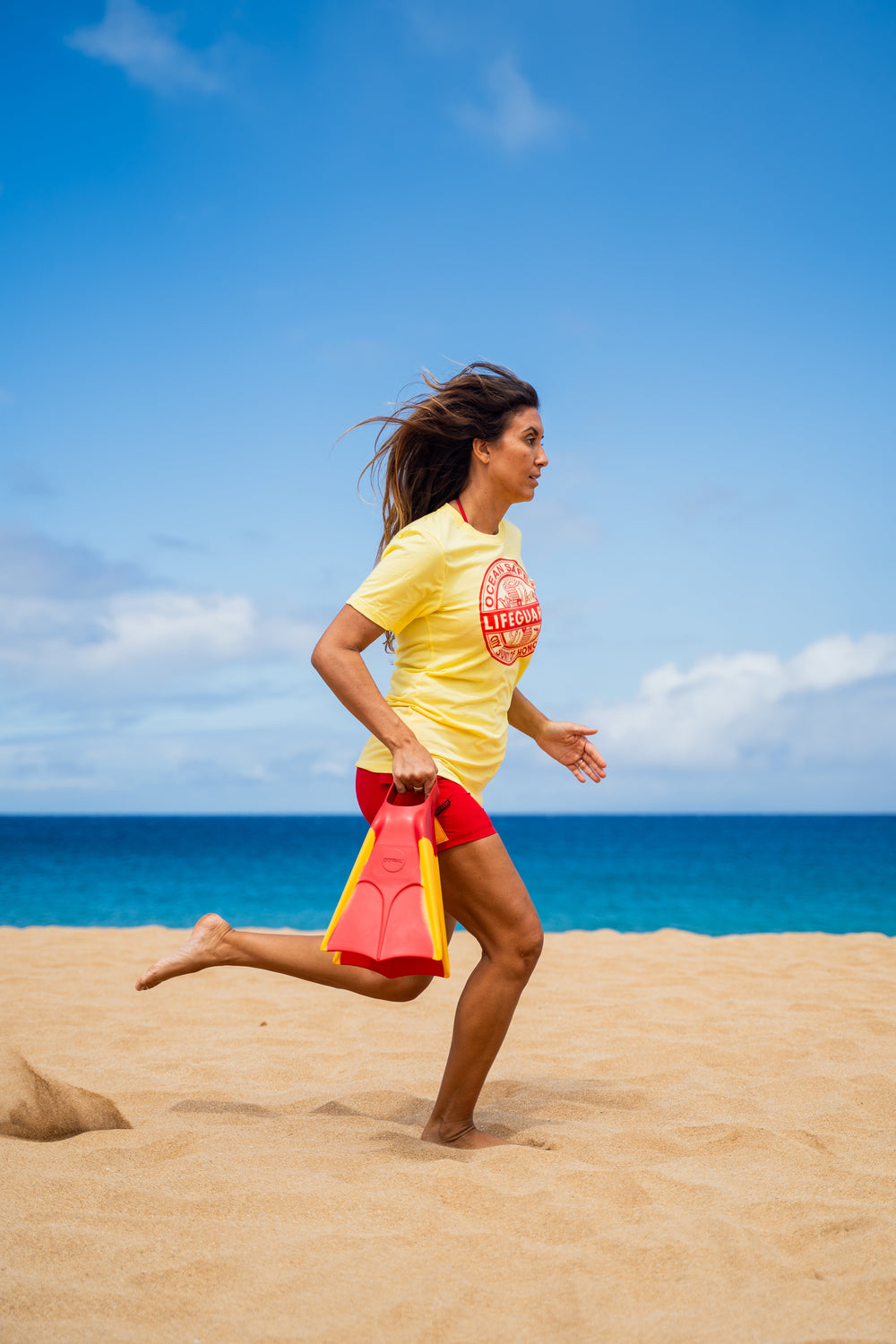 DORSAL Lifeguard Floating Swim Fins for Bodyboarding