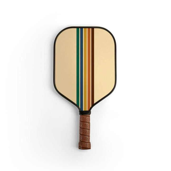 16MM Pickleball Paddle - Retro Stripes by Elakai