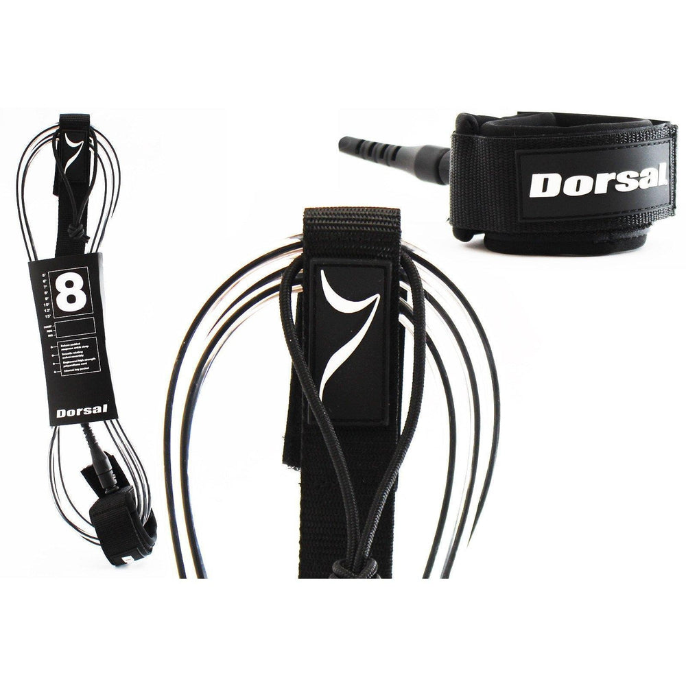 DORSAL Surf Leash for Surfboards and Longboards