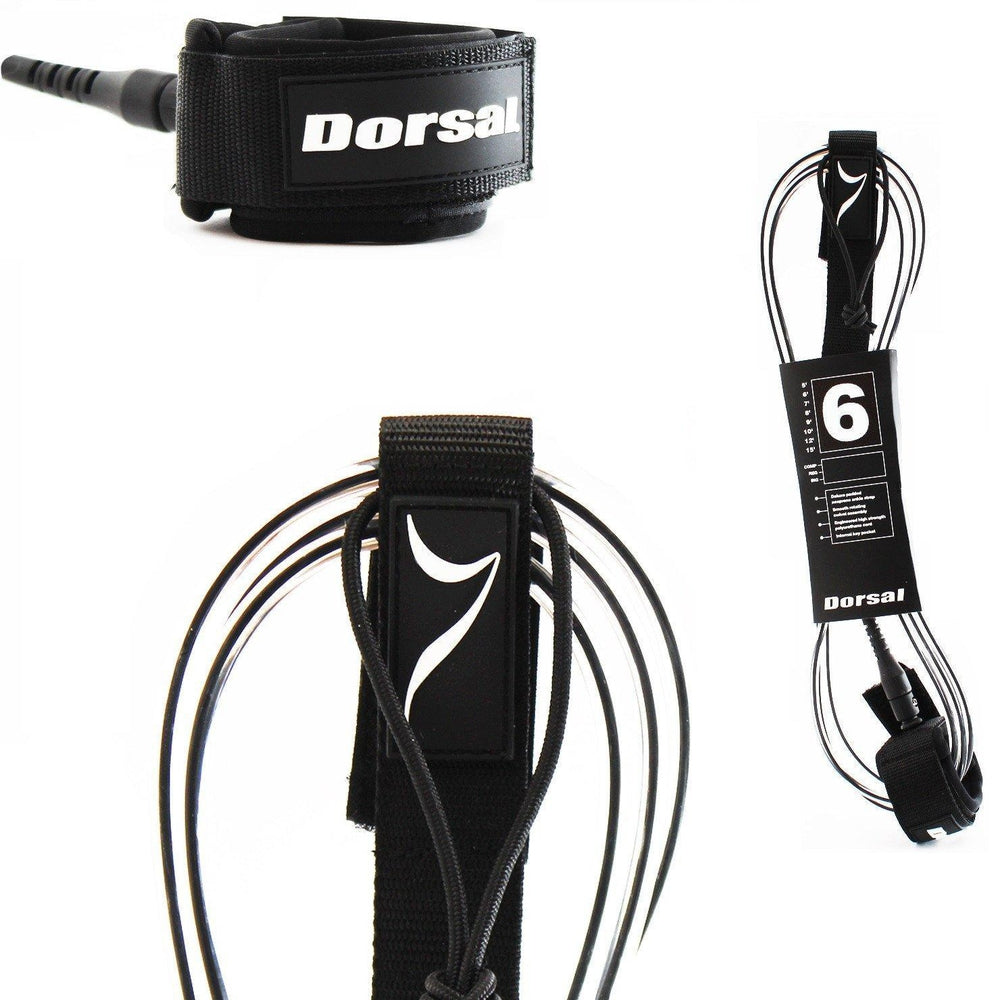 DORSAL Surf Leash for Surfboards and Longboards