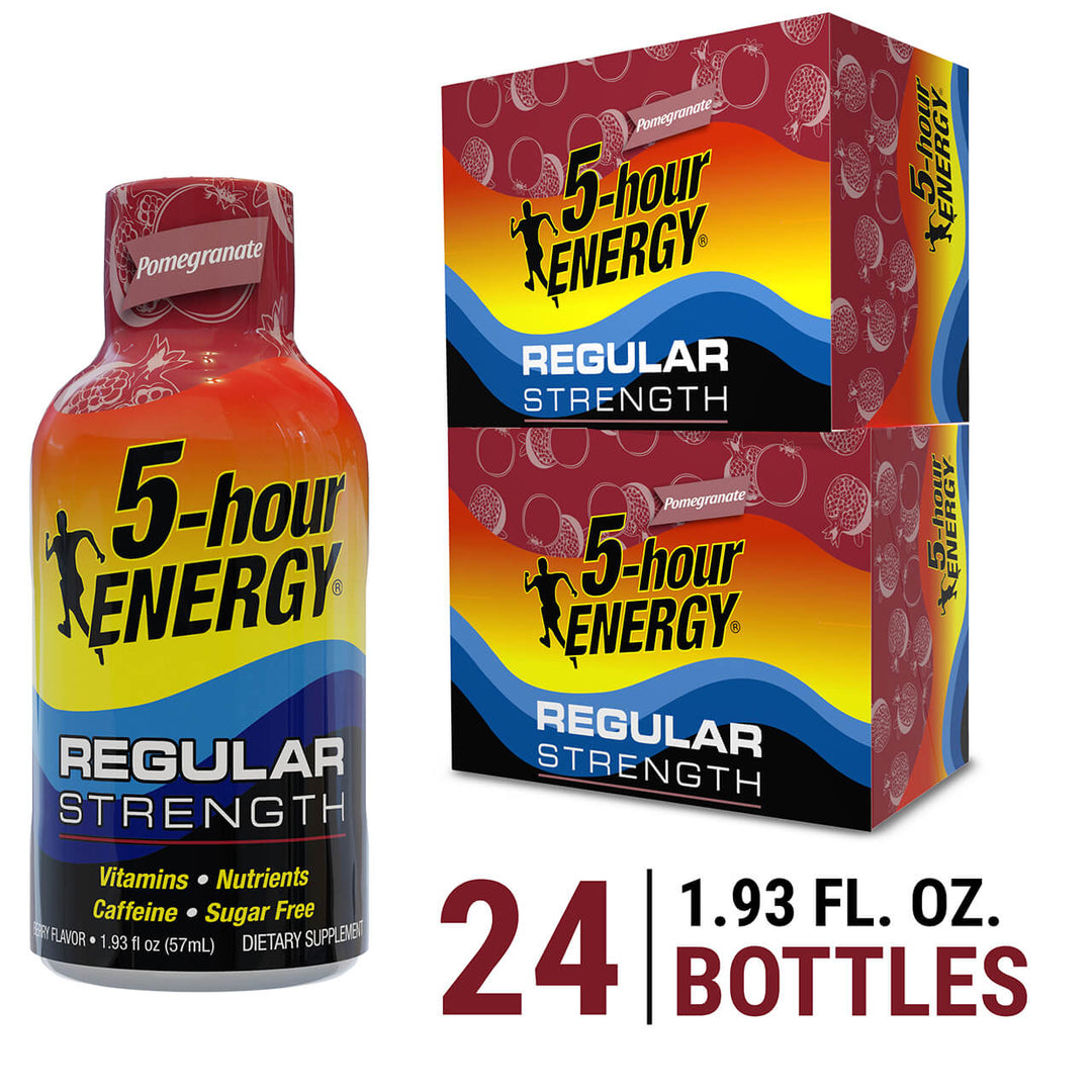 24 Pack 5-hour ENERGY Pomegranate Shots for Energy