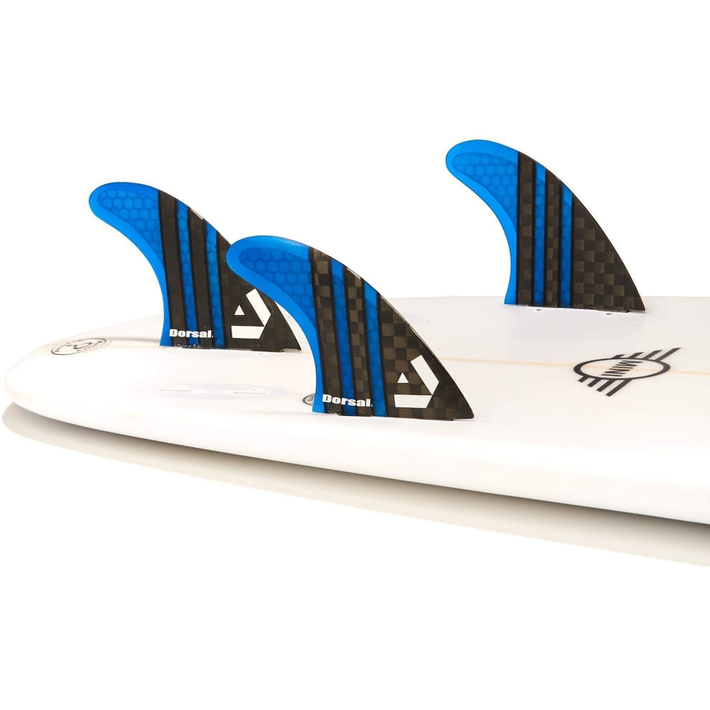 DORSAL Surfboard Fins Thruster 3 Set - FCS Compatible