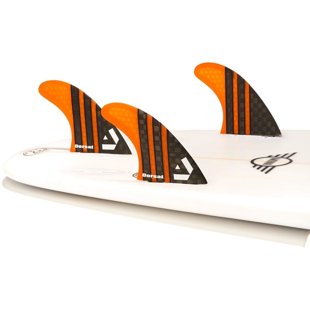 DORSAL Surfboard Fins Thruster 3 Set - FCS Compatible