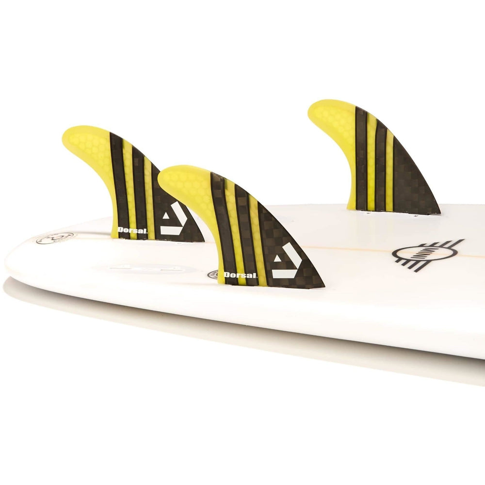 DORSAL Surfboard Fins Thruster 3 Set - FCS Compatible